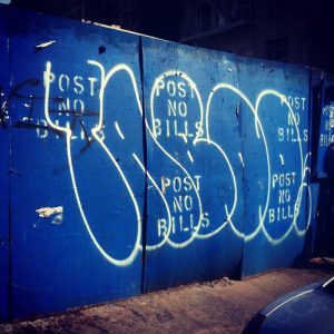 Taboe en graffiti
